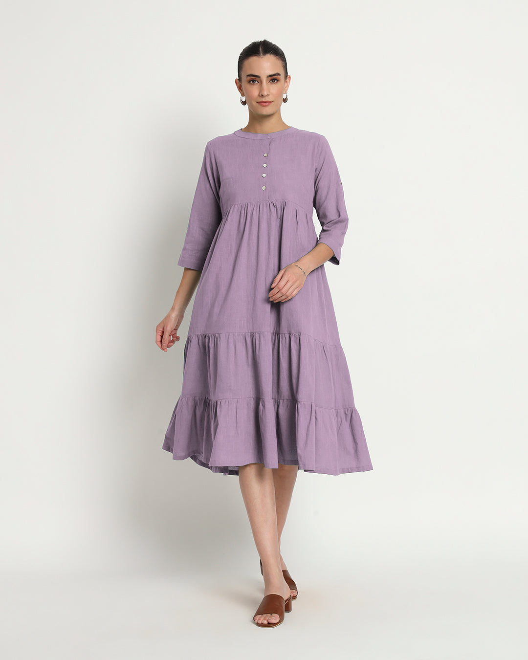 Iris Pink Beloved Breeze Band Dress