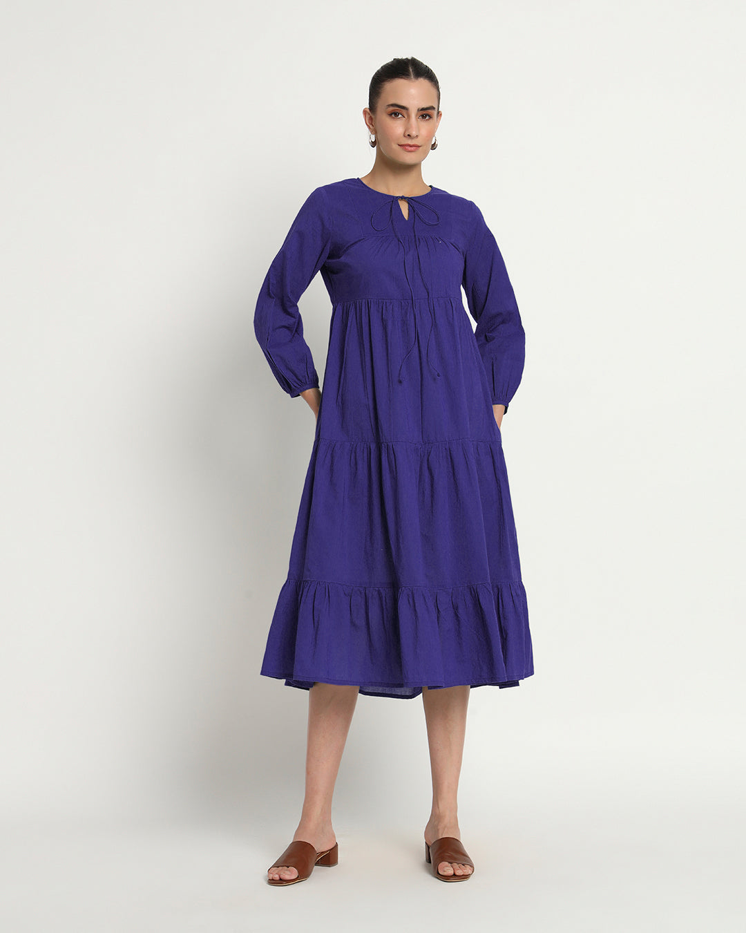 Aurora Purple Joyful Journey Maxi Dress