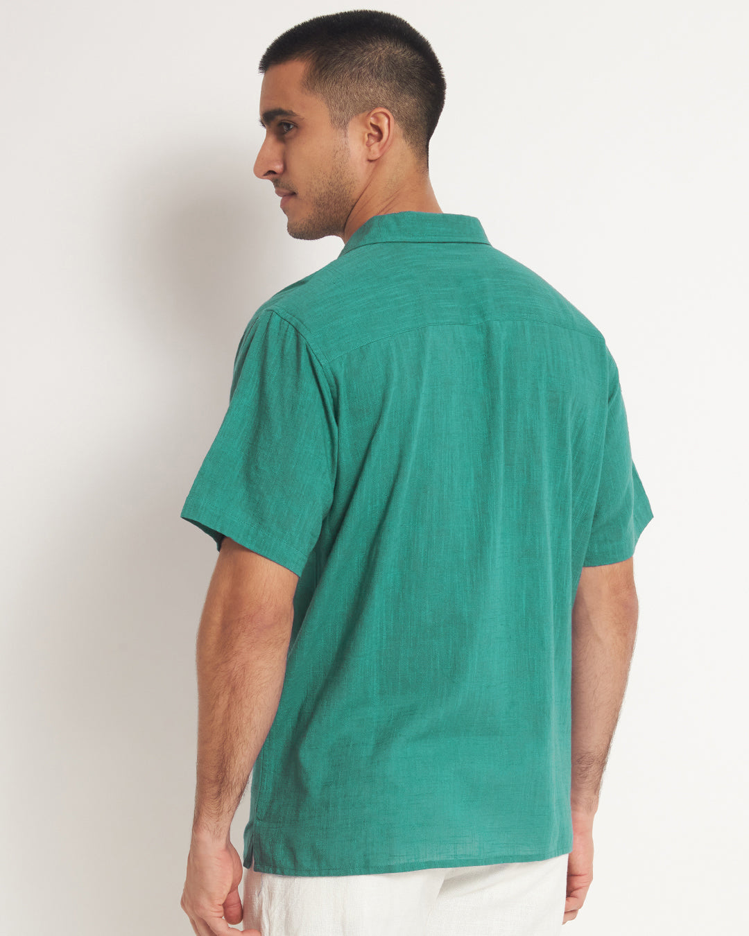 Classic Valley Vista Men's Half Sleeves Shirt