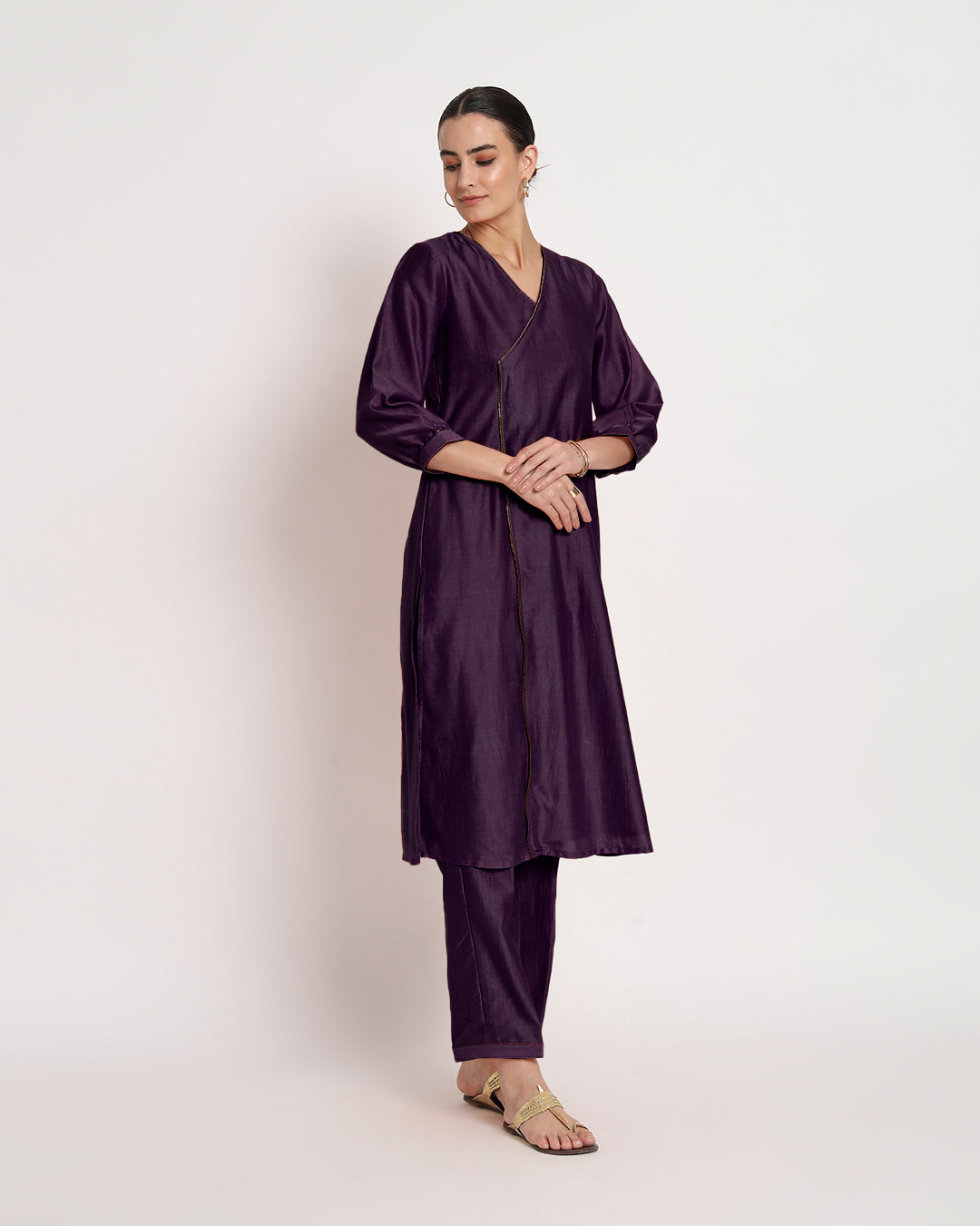 Plum Passion Vintage Gala Co-ord Set