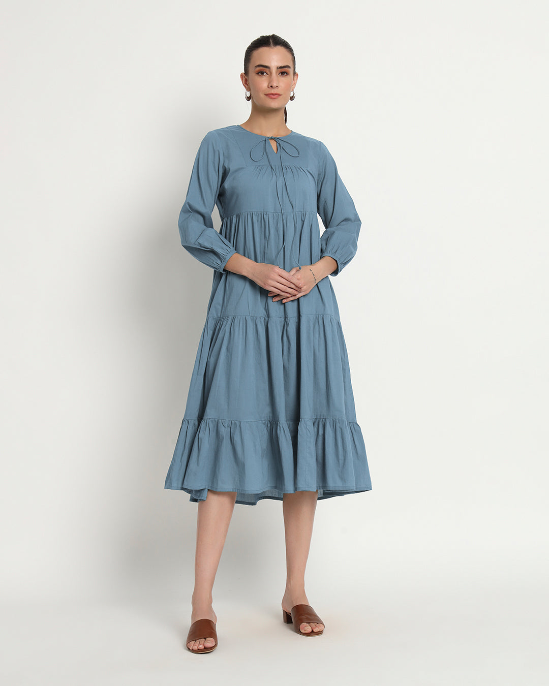 Blue Dawn Joyful Journey Maxi Dress