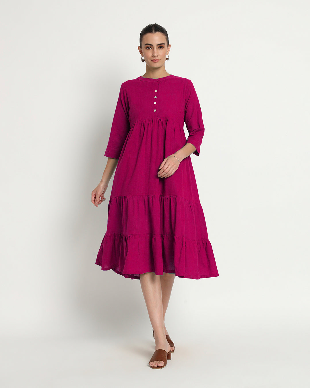 Queen's Gulabi Beloved Breeze Band Dress