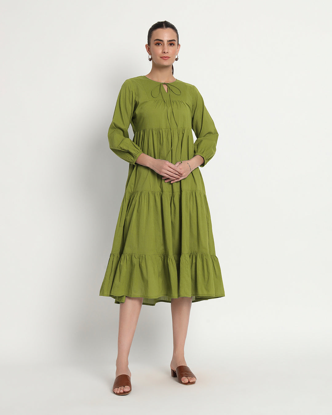 Sage Green Joyful Journey Maxi Dress