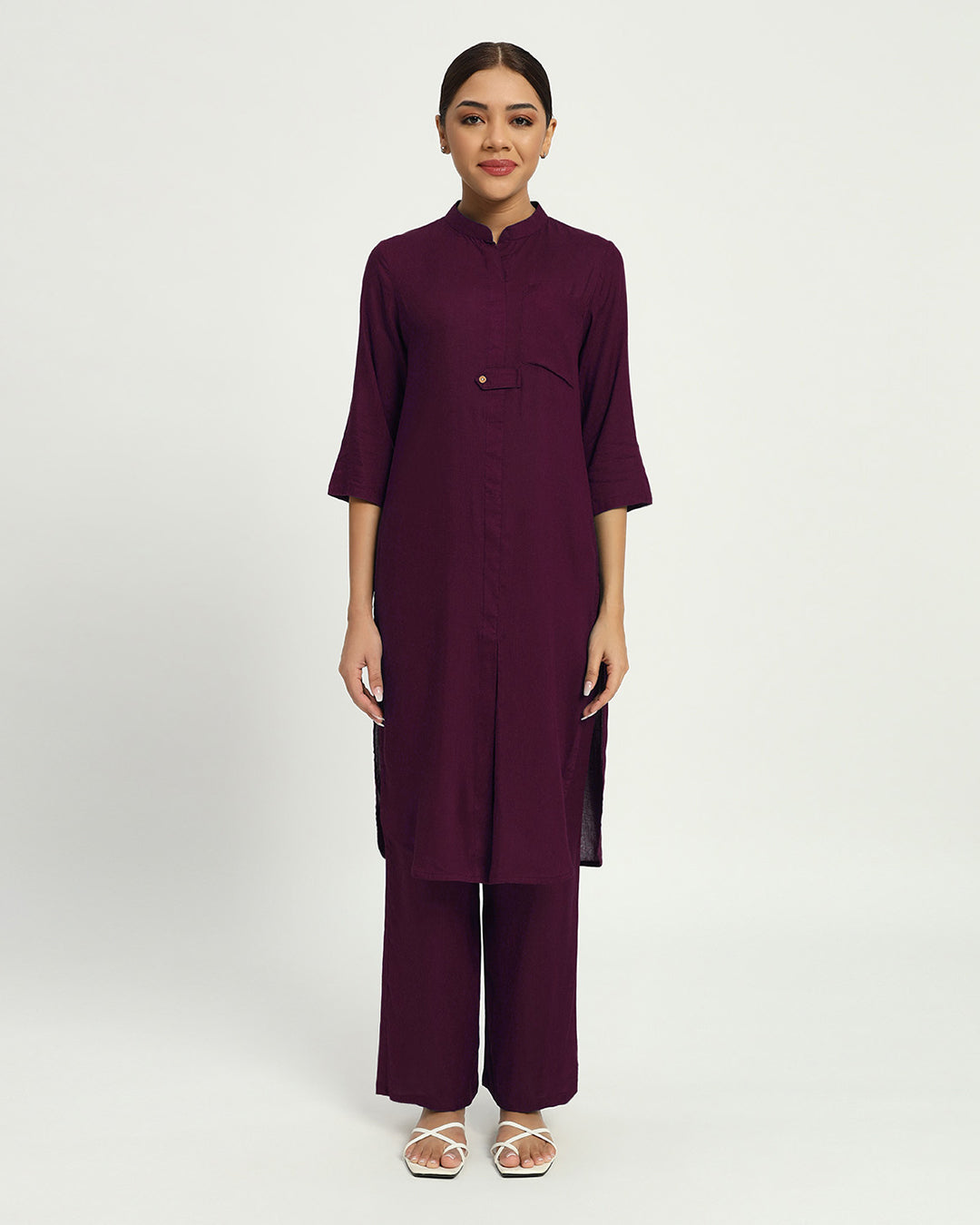 Plum Passion Everyday Pristine Path Co-ord Set