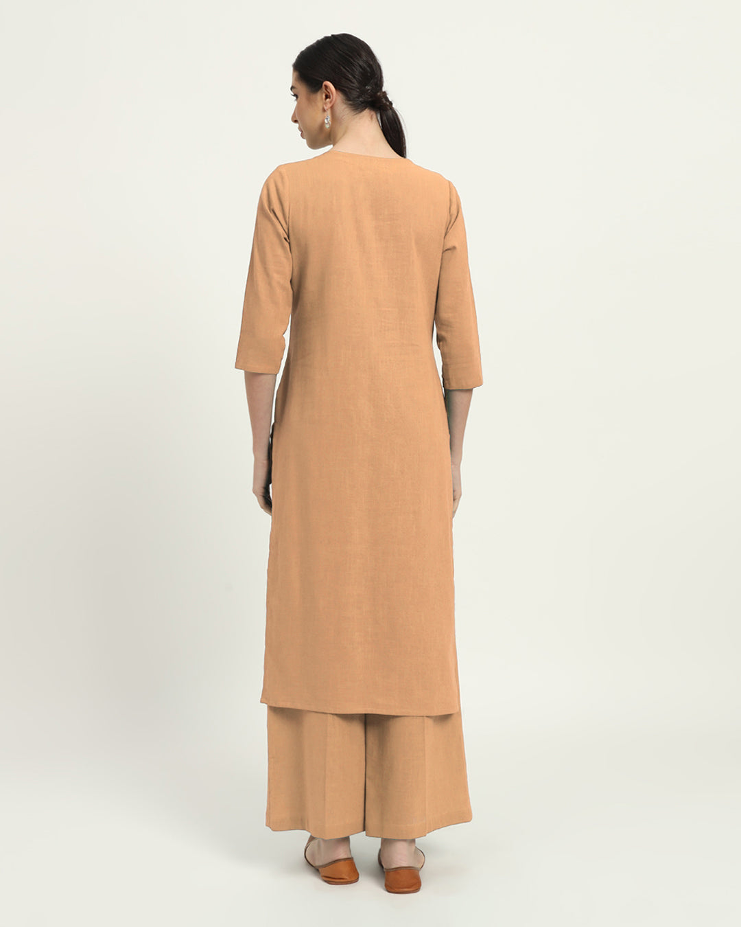 Combo: Black & Beige Verve & Versatility Kurta
