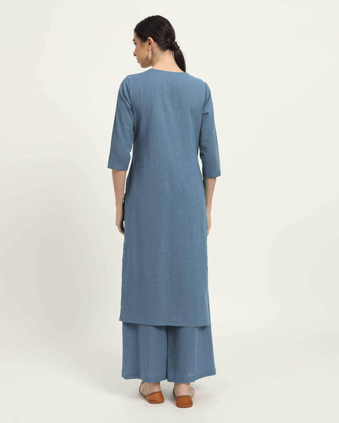 Combo: Blue Dawn & Sage Green Verve & Versatility Kurta