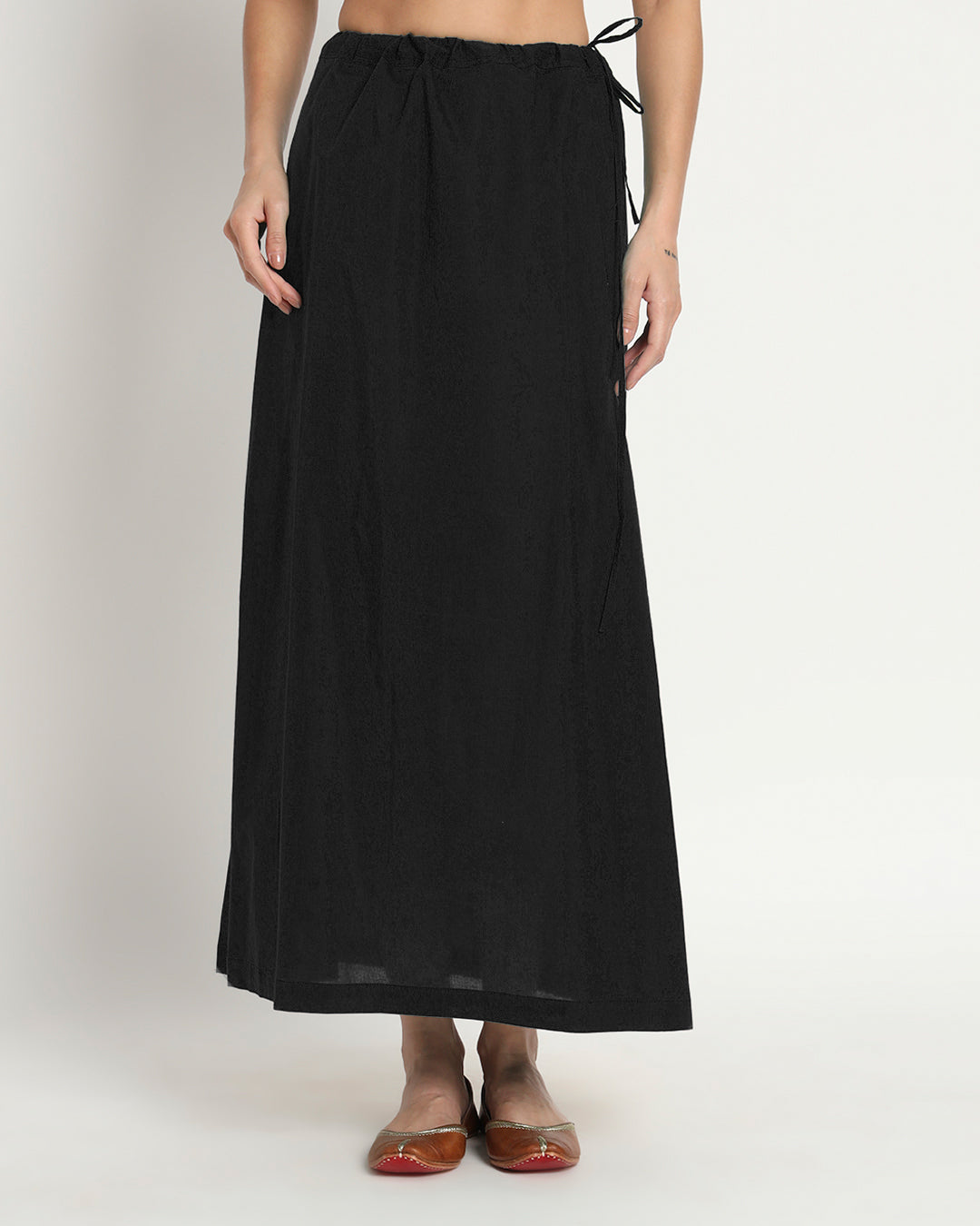 Classic Black Peekaboo Petticoat