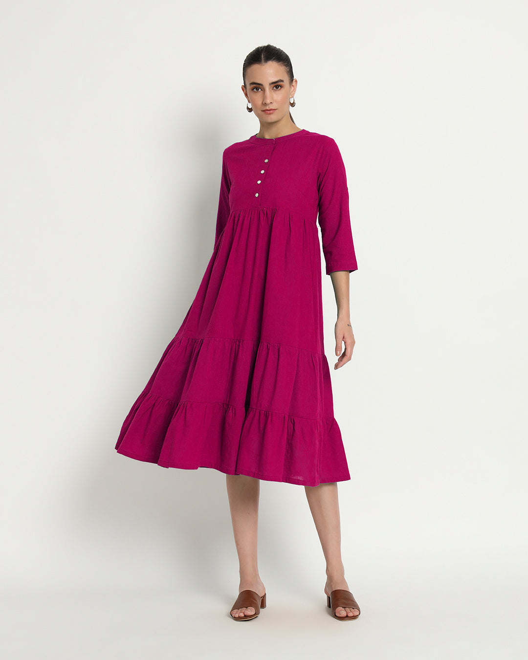 Queen's Gulabi Beloved Breeze Band Dress