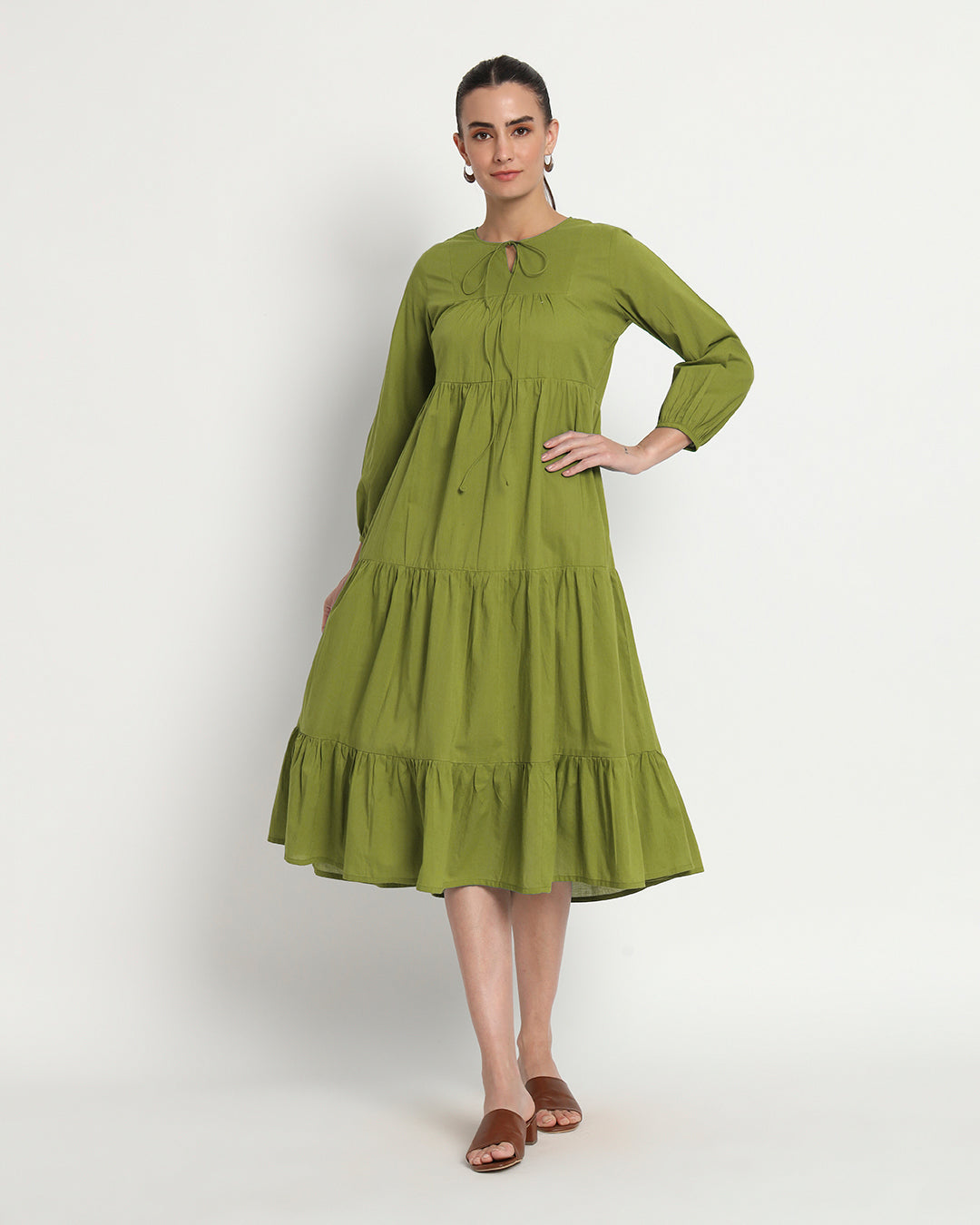 Sage Green Joyful Journey Maxi Dress
