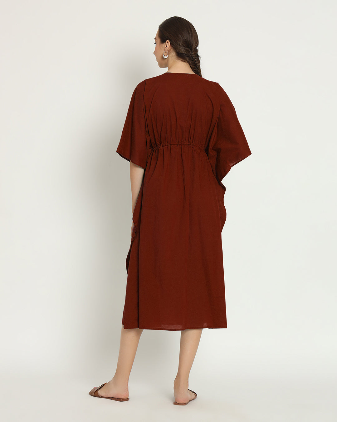 Russet Red Kaftan Starry Nightdress