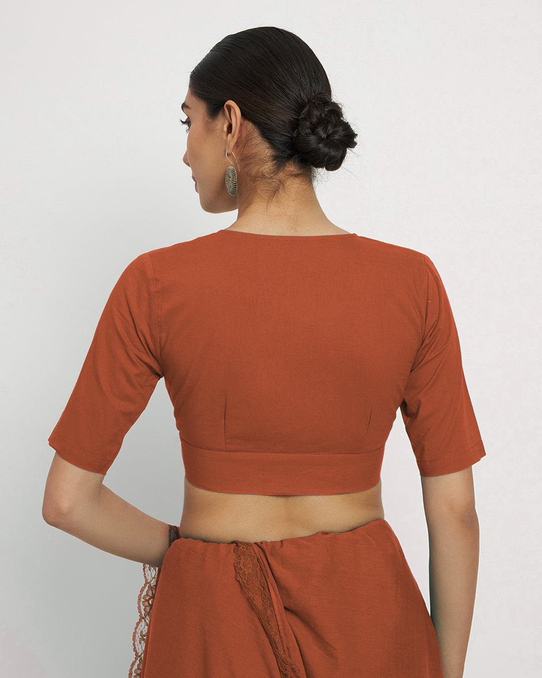 Blush In Love V Gathers Blouse