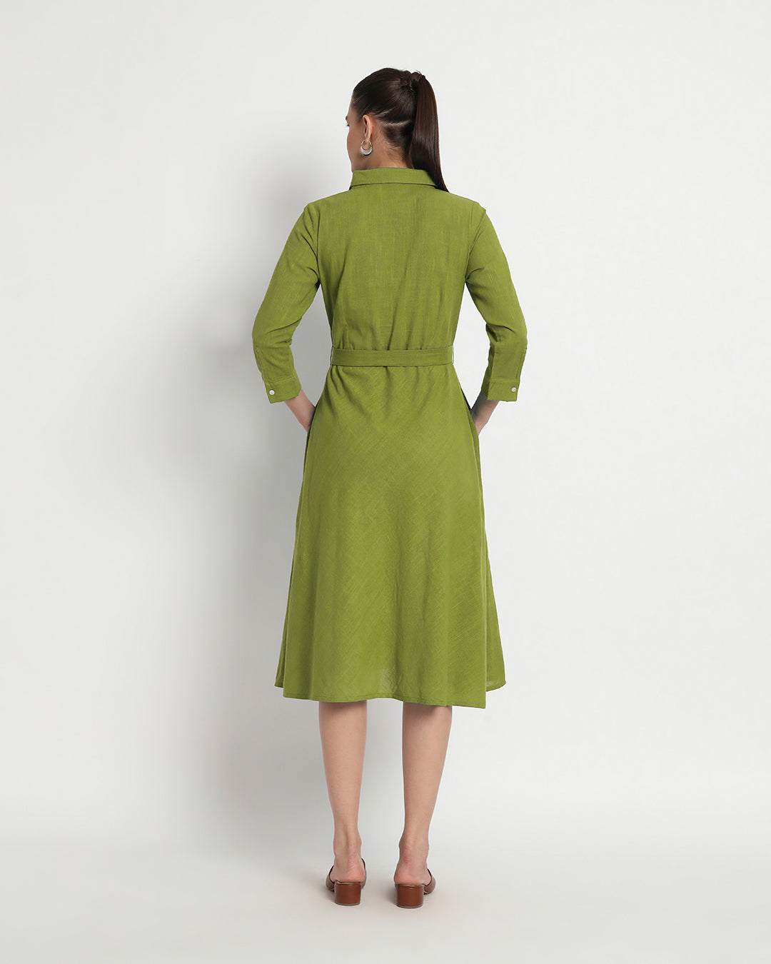 Sage Green Knots & Knots Dress