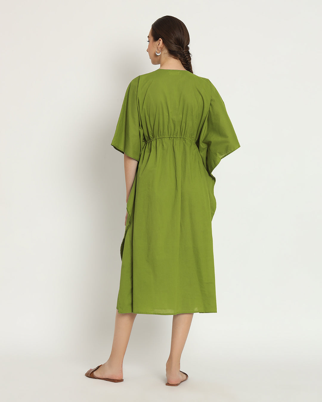 Sage Green Kaftan Starry Nightdress