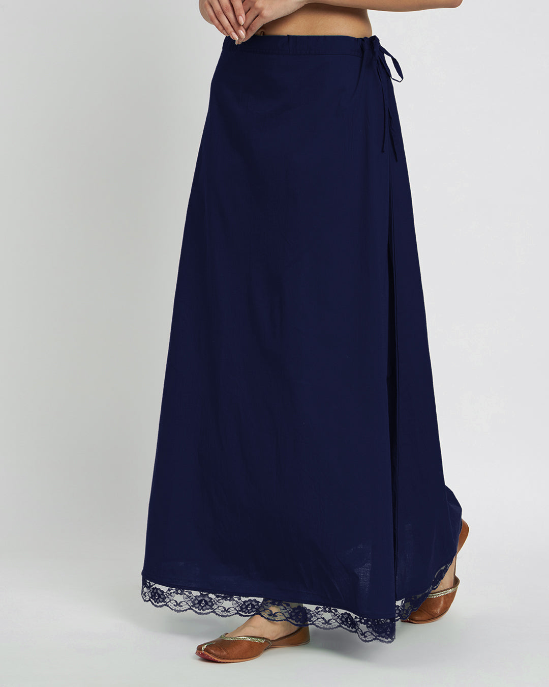 Midnight Blue Lace Medley Peekaboo Petticoat