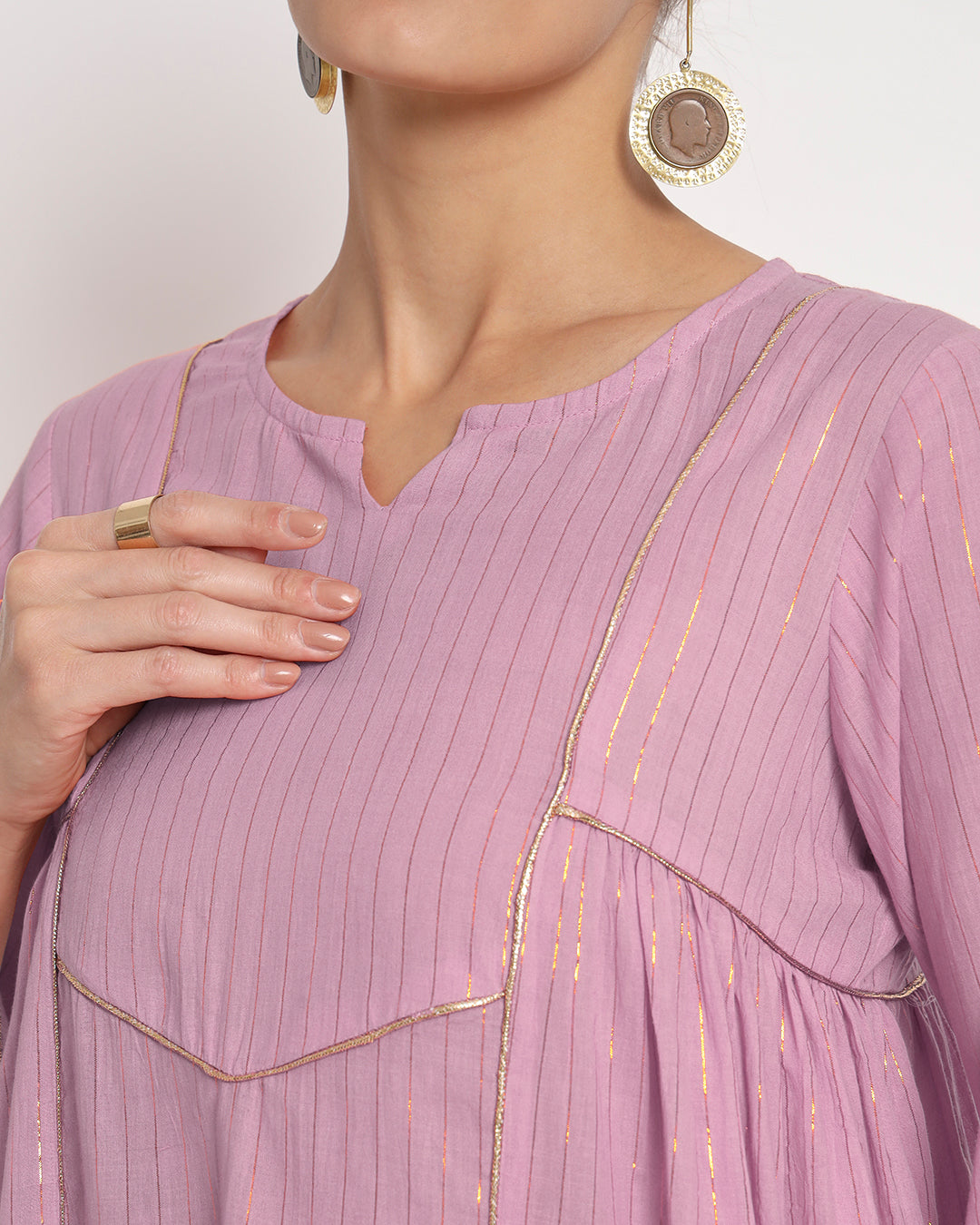 Iris Pink Glisten Whispers Gala Co-ord Set