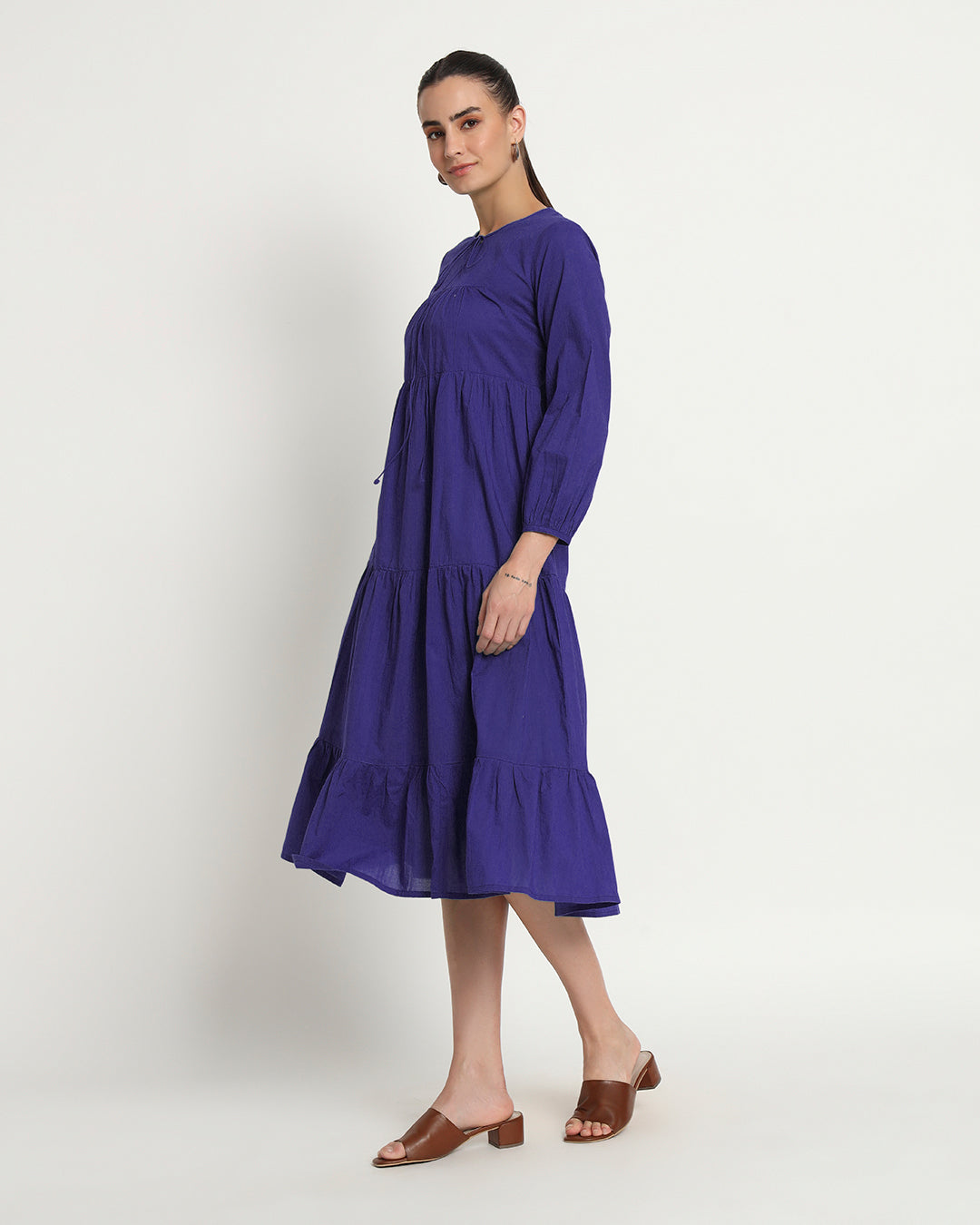 Aurora Purple Joyful Journey Maxi Dress