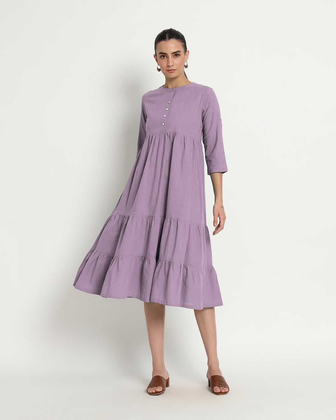Iris Pink Beloved Breeze Band Dress