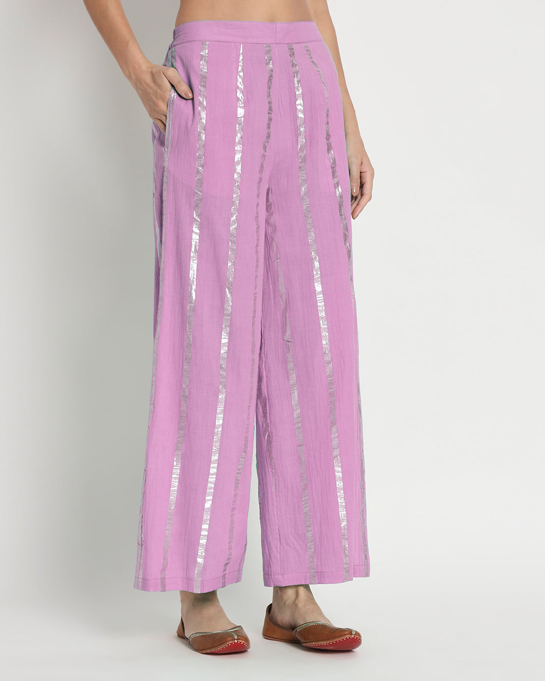 Iris Pink Glisten Glam Gala Co-ord Set