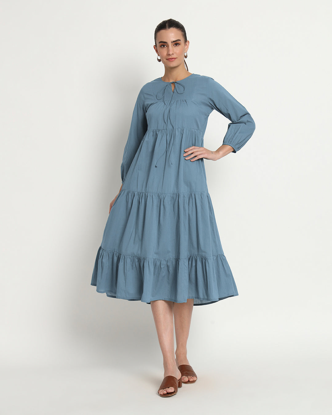Blue Dawn Joyful Journey Maxi Dress