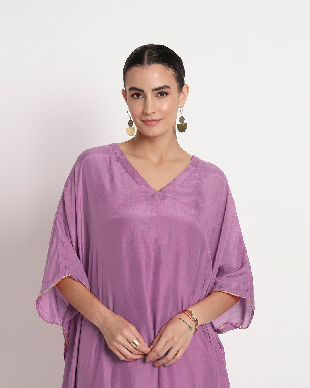 Wisteria Purple V-Neck Gala Co-ord Set