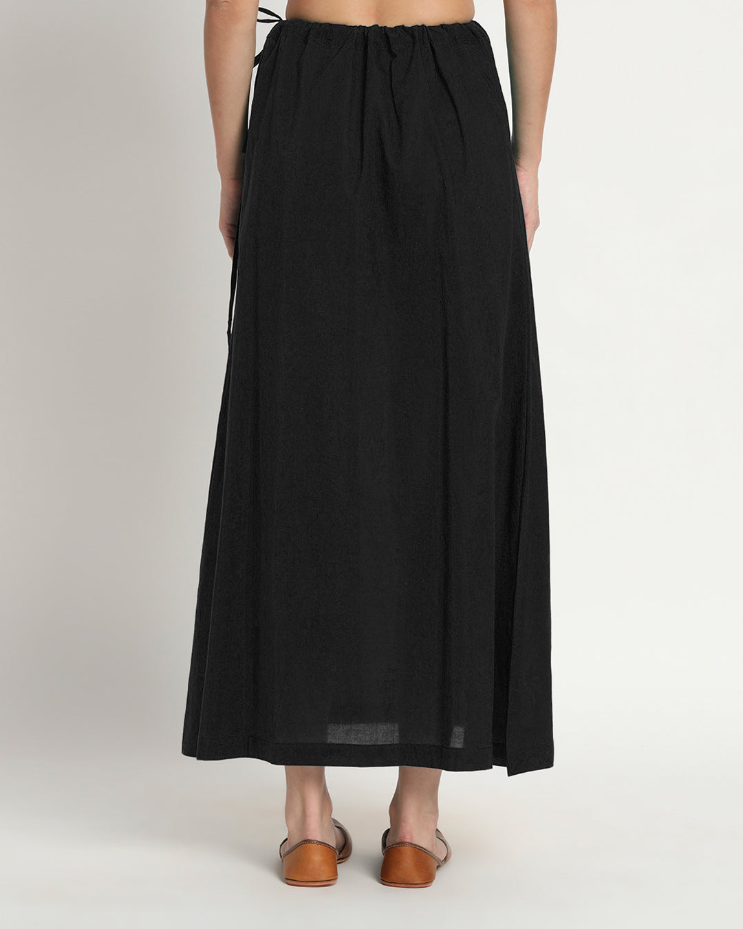 Classic Black Peekaboo Petticoat