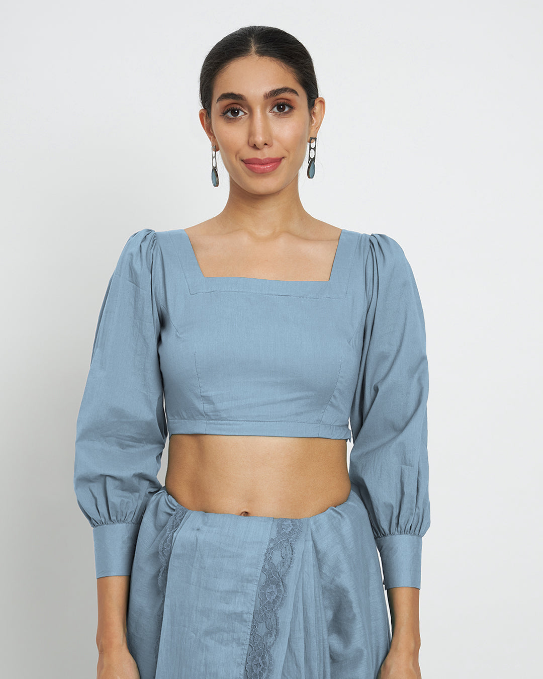 Blue Dawn Squared Sleekness Blouse
