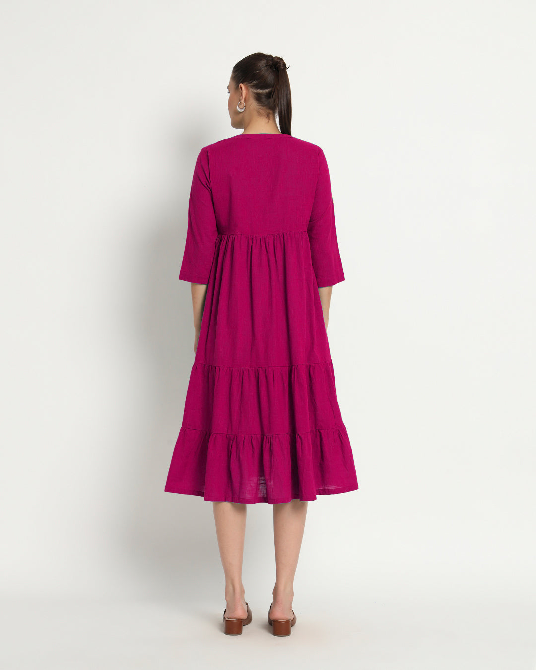 Queen's Gulabi Beloved Breeze Band Dress