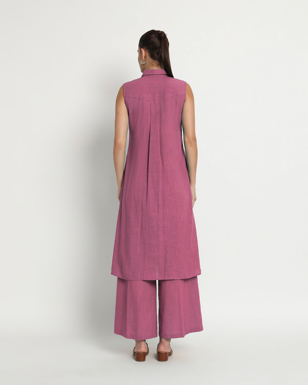 Wings Of Rose Artful A-Line Solid Co-ord Set