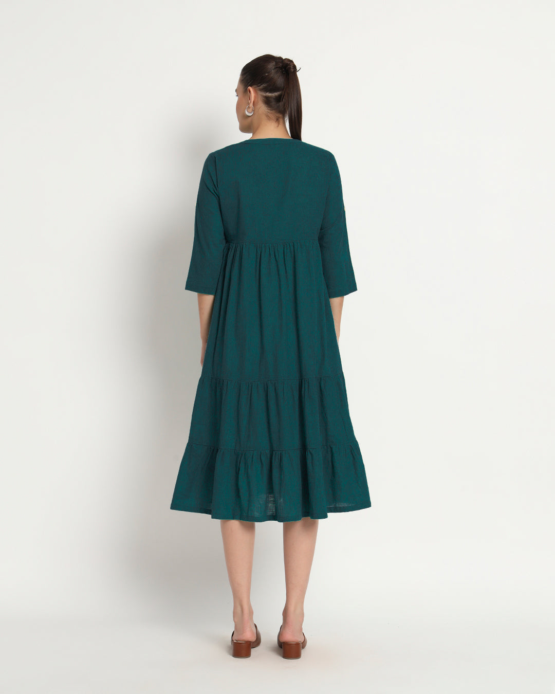 Deep Teal Beloved Breeze Band Dress