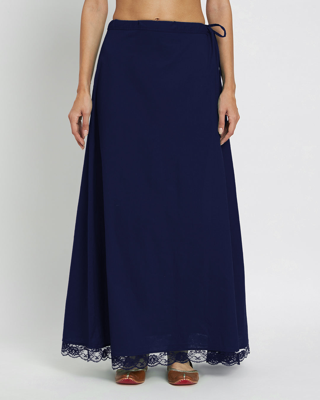 Midnight Blue Lace Medley Peekaboo Petticoat