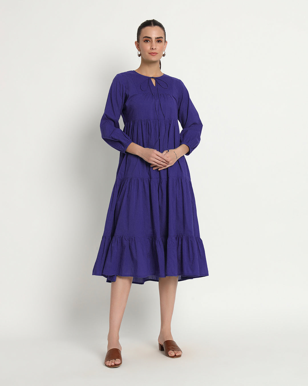 Aurora Purple Joyful Journey Maxi Dress