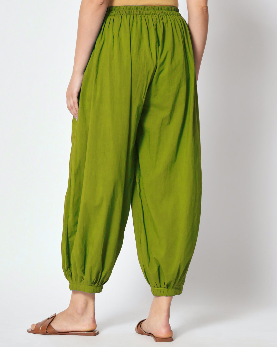 Sage Green Pleated Salwar