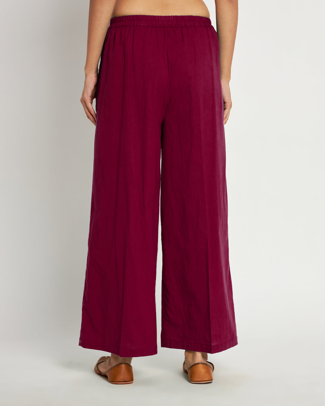 Russet Red Wide Pants