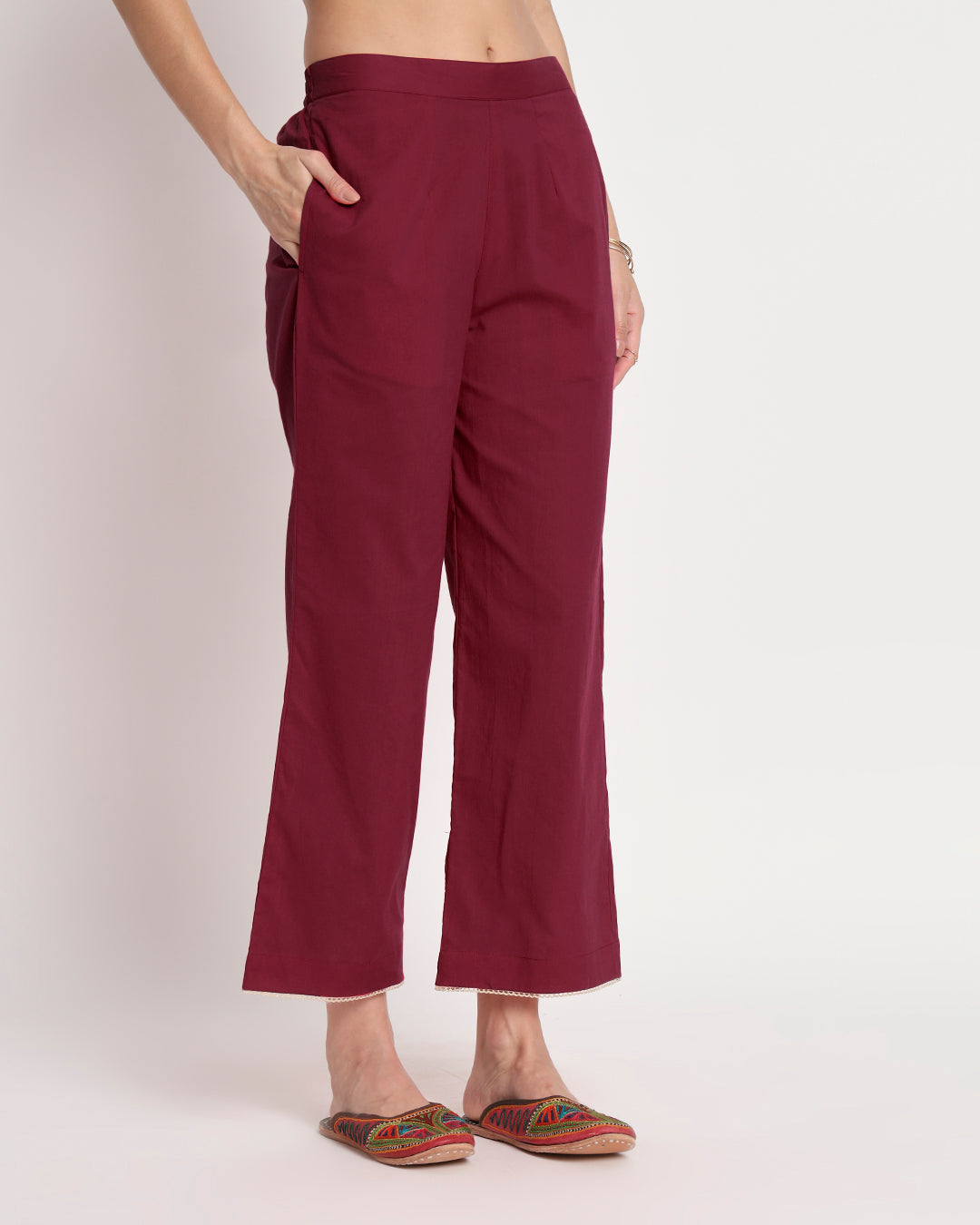 Russet Red Whimsy Gala Flared Co-ord Set