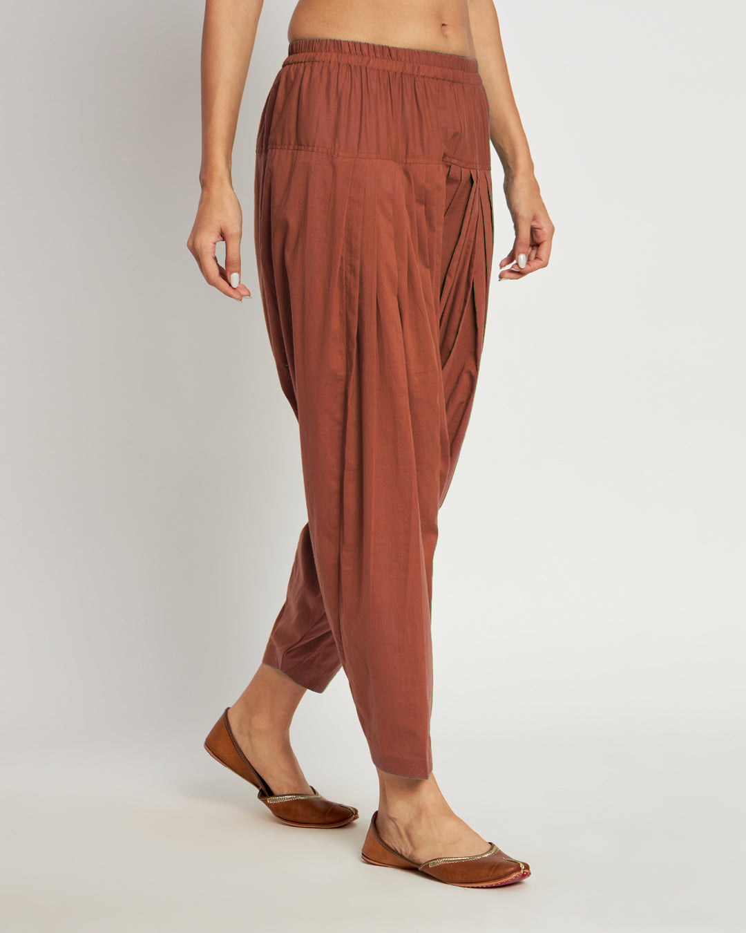 Blush in Love Band Collar Neck Solid Co-ord Set