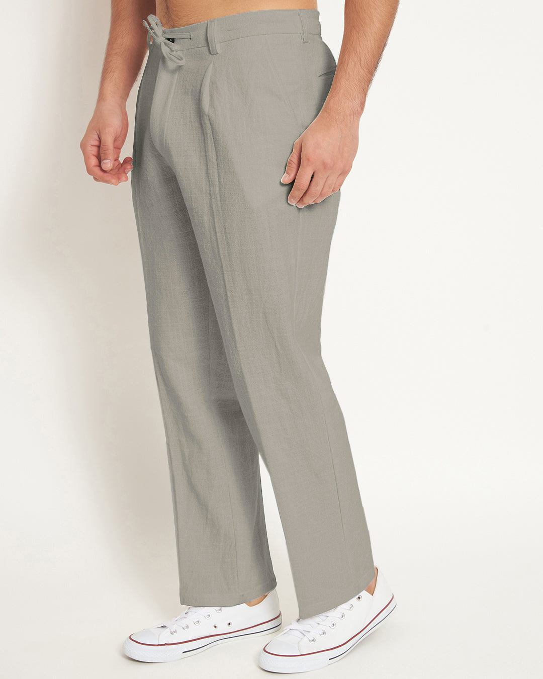 Casual Ease Iced Grey Men's Pants