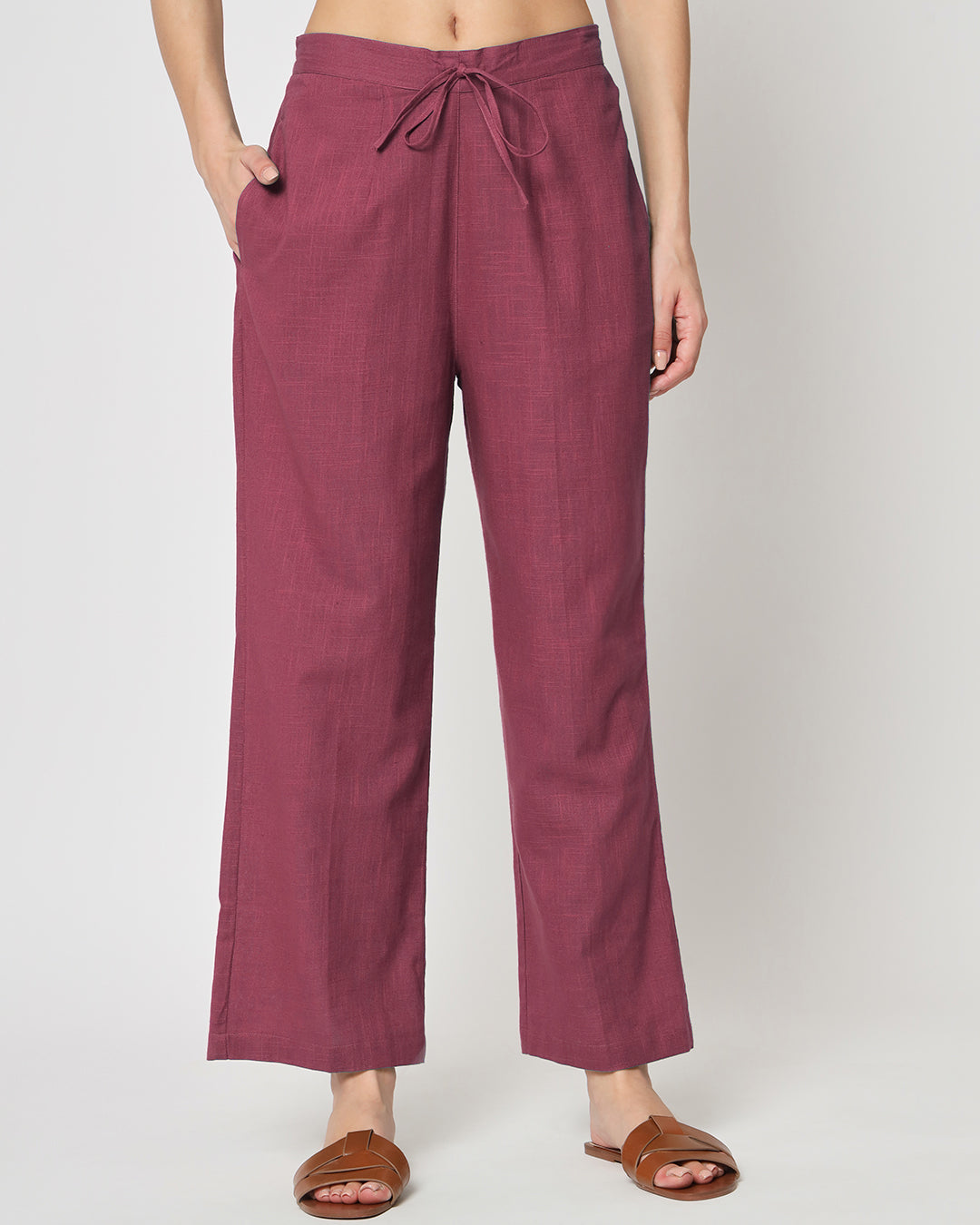 Wings of Rose Straight Pants