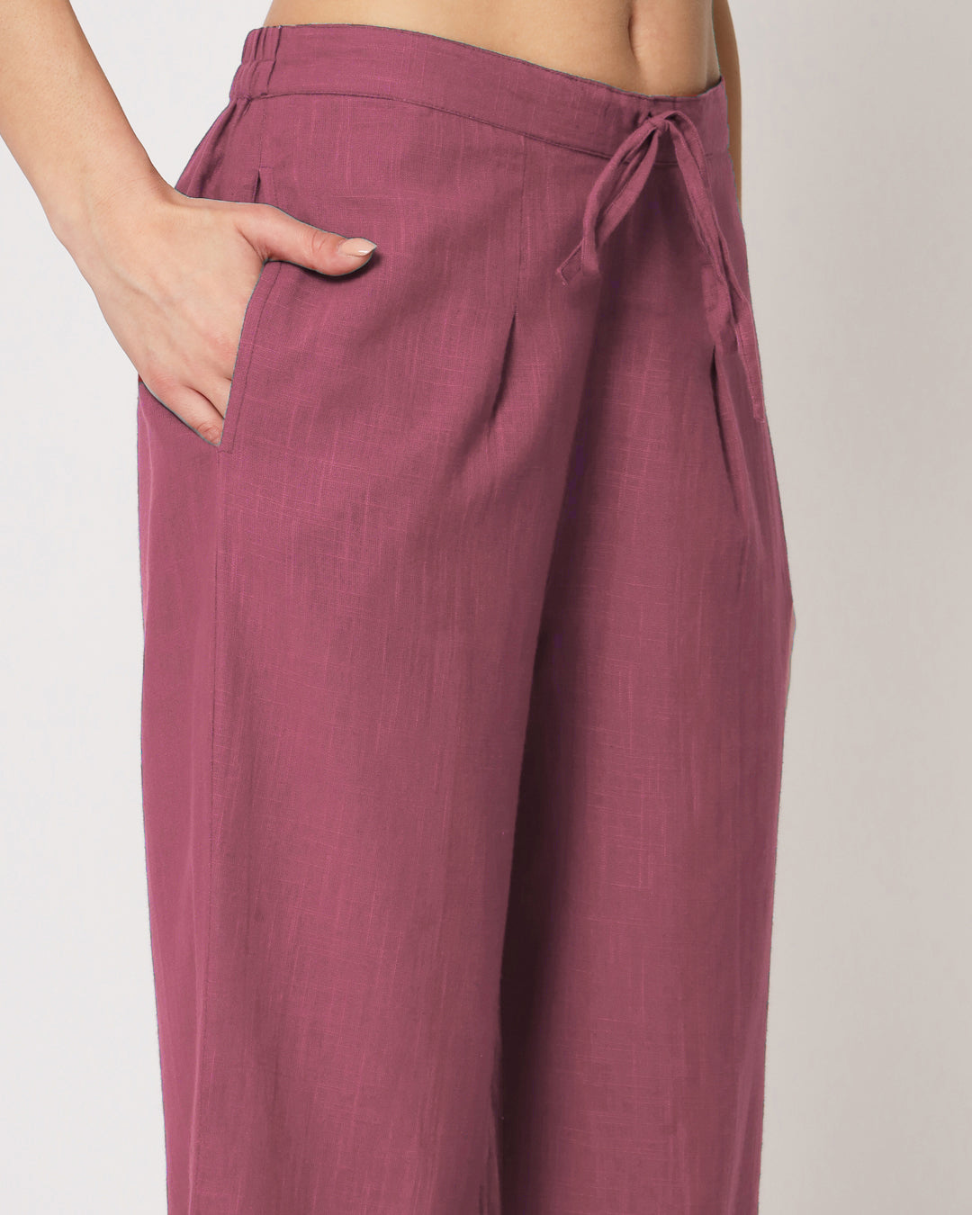 Wings of Rose Bishop Sleeves Solid Co-ord Set