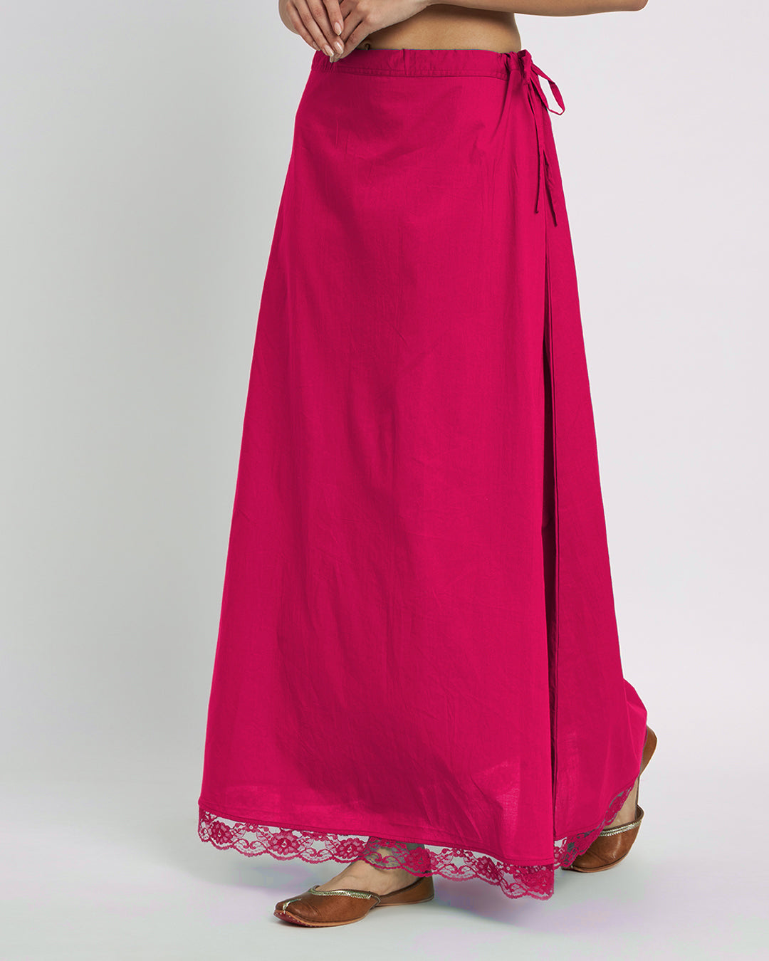 Queen's Gulabi Lace Medley Peekaboo Petticoat