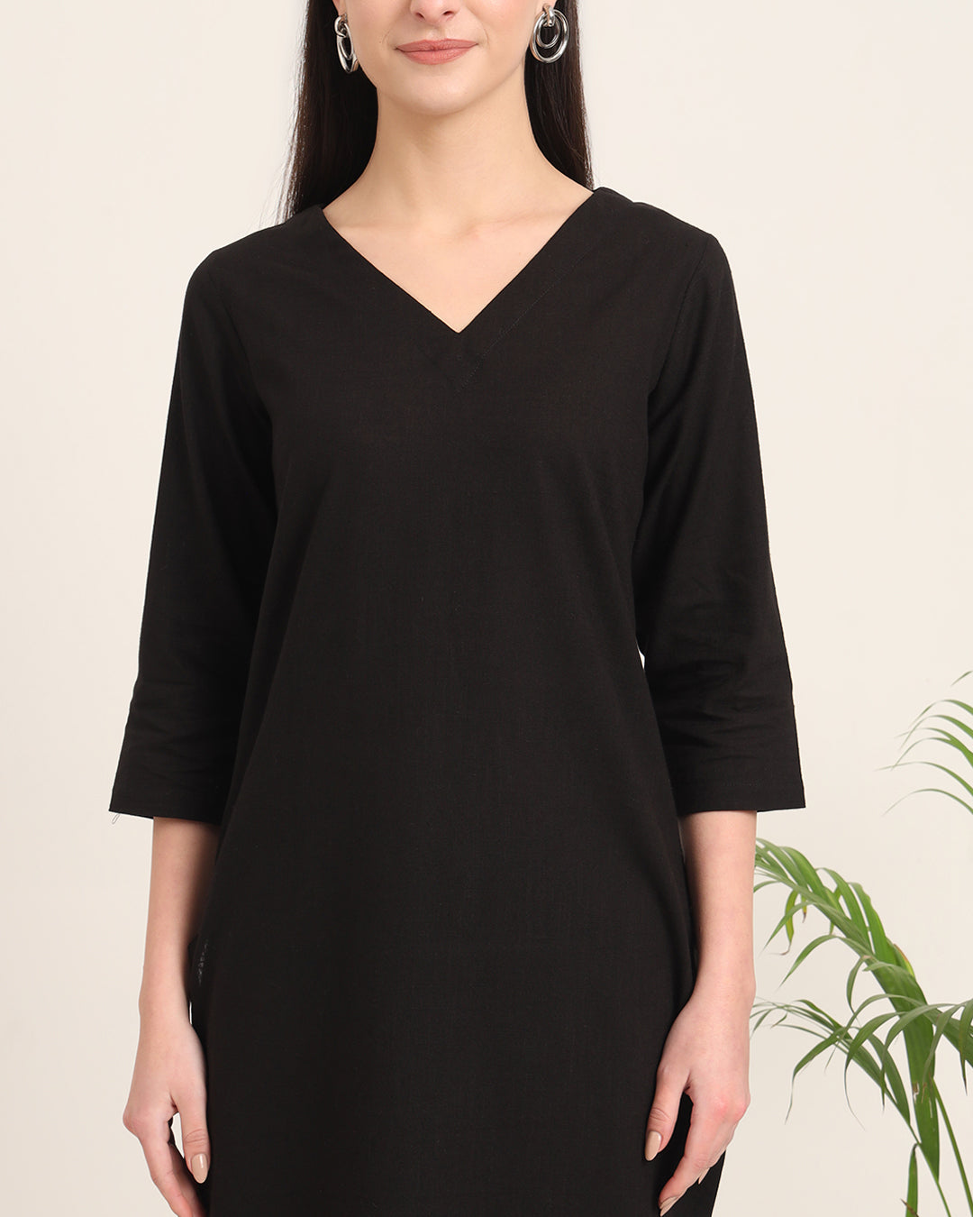 Black Verve & Versatility Solid Co-ord Set