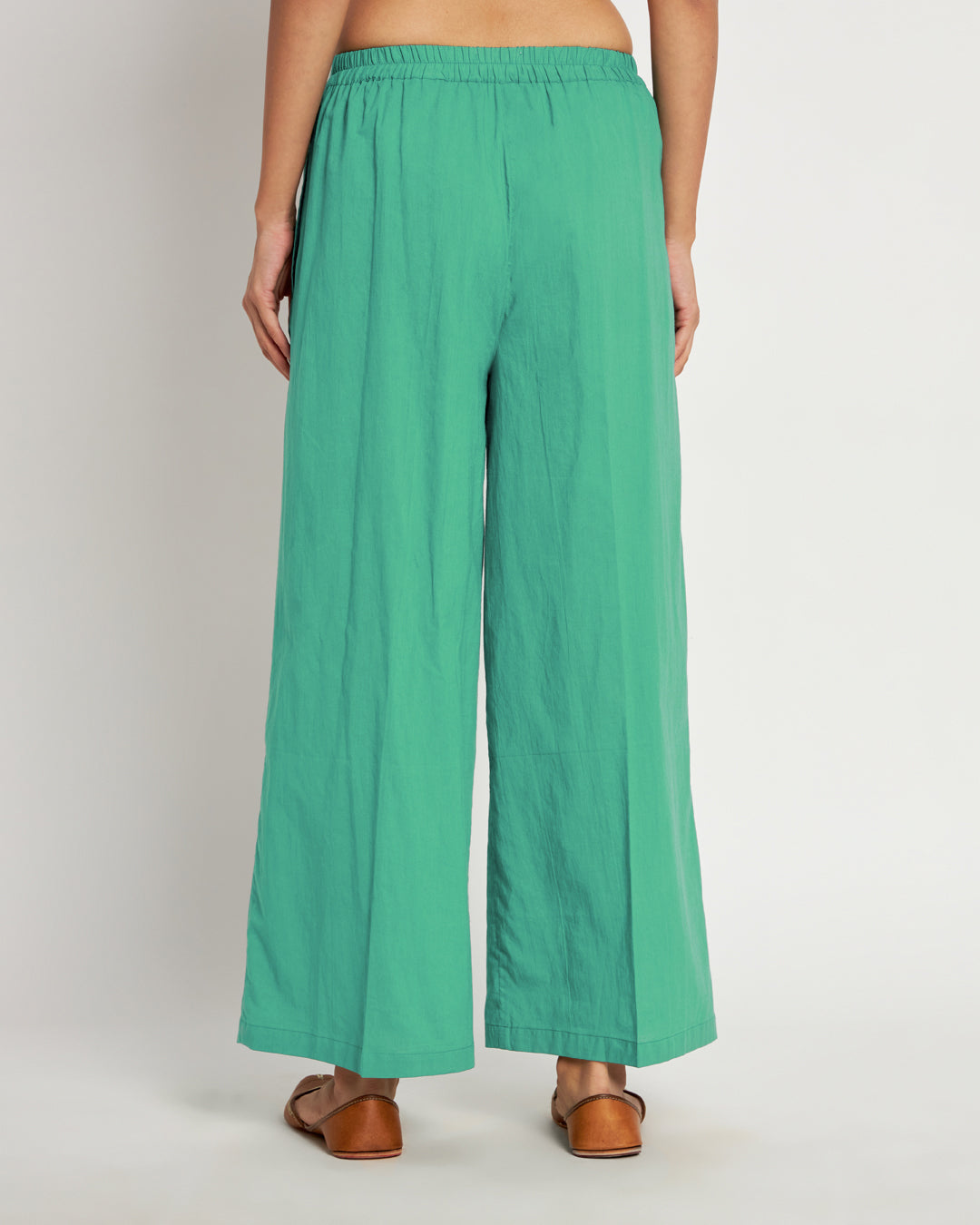 Combo: Valley Vista & Plum Passion Wide Pants- Set Of 2