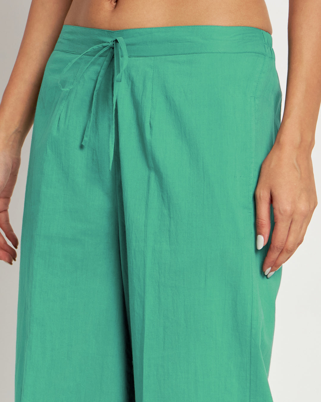 Valley Vista Round Neck Long Solid Co-ord Set