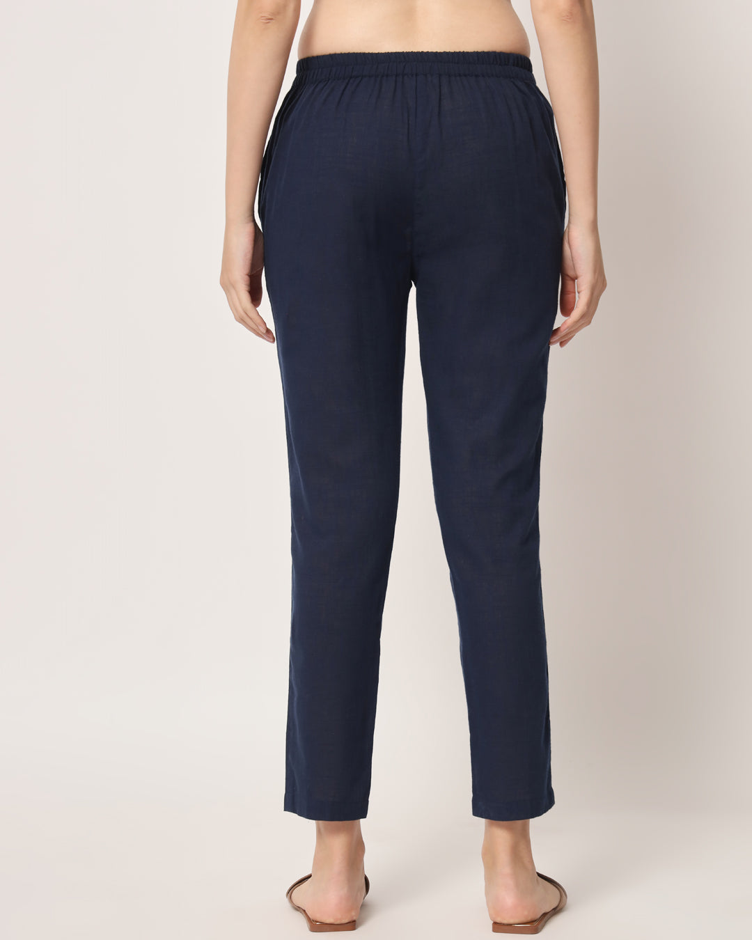 Midnight Blue Cigarette Pants