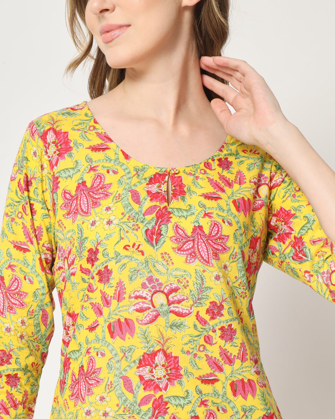Printed Golden Sunshine Co-ord Set