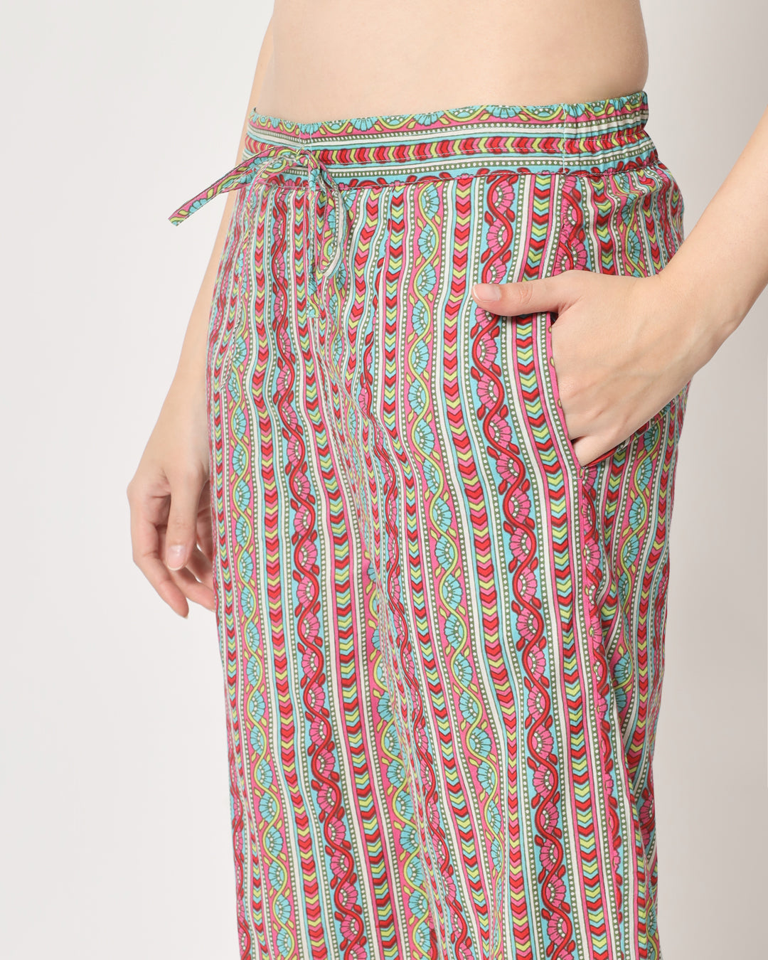 Printed Blue Blaze Co-ord Set