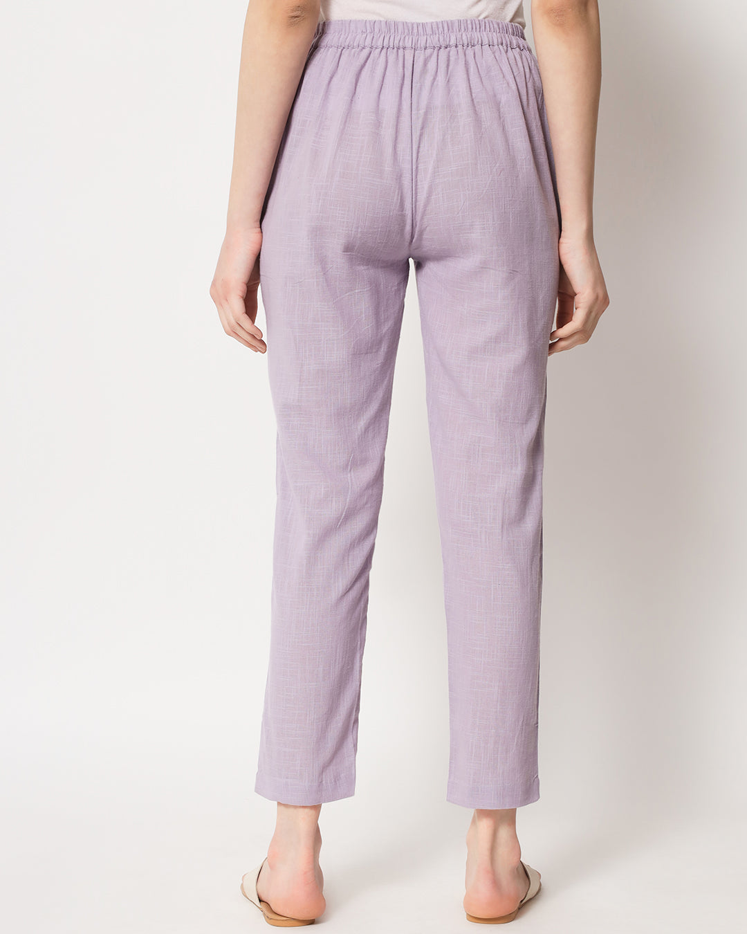 Life in Lilac Cigarette Pants