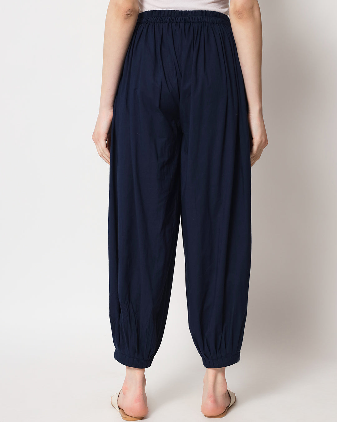 Midnight Blue Pleated Salwar