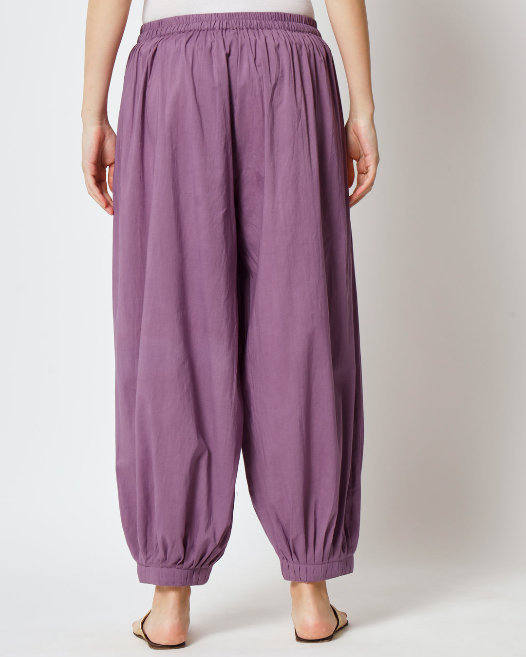 Wisteria Purple Pleated Salwar