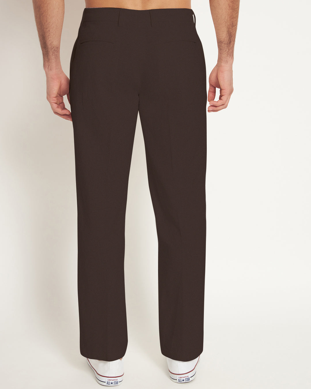 Casual Ease Autumnal Brown Men's Pants