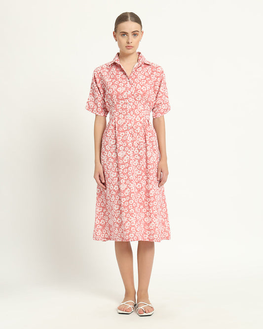 The Salford Coral Gardenia Dress